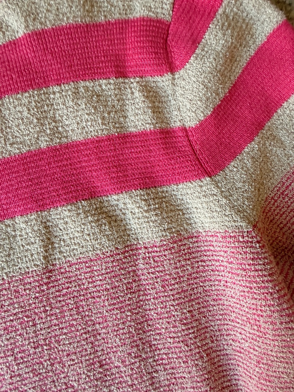 Pink Striped sweater by Maeve - Picture 7 of 7